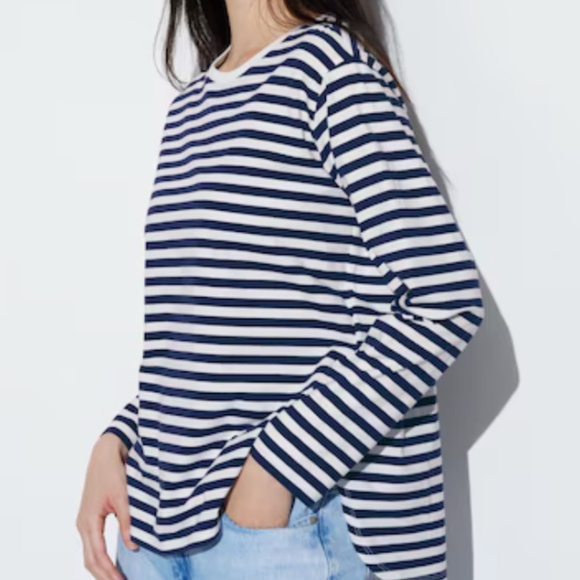 Soft Cotton Stripe T-Shirt - Picture 2 of 4